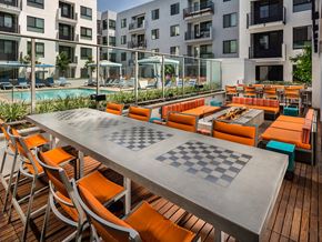 Pasadena apartment for rent - Bell Pasadena_Clubhouse Patio