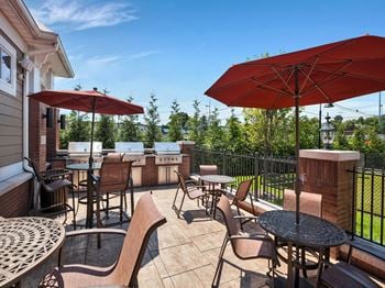 Bbq grilling stations and picnic area