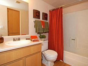 Glendale apartment for rent - bathroom at Acacia pointe apartments in glendale az