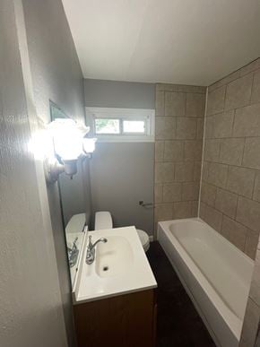 Abilene house for rent - a small bathroom with a sink and a tub