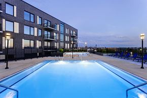 Chicago apartment for rent - Pool Deck at Residences at Addison Clark Apartments, Chicago, IL