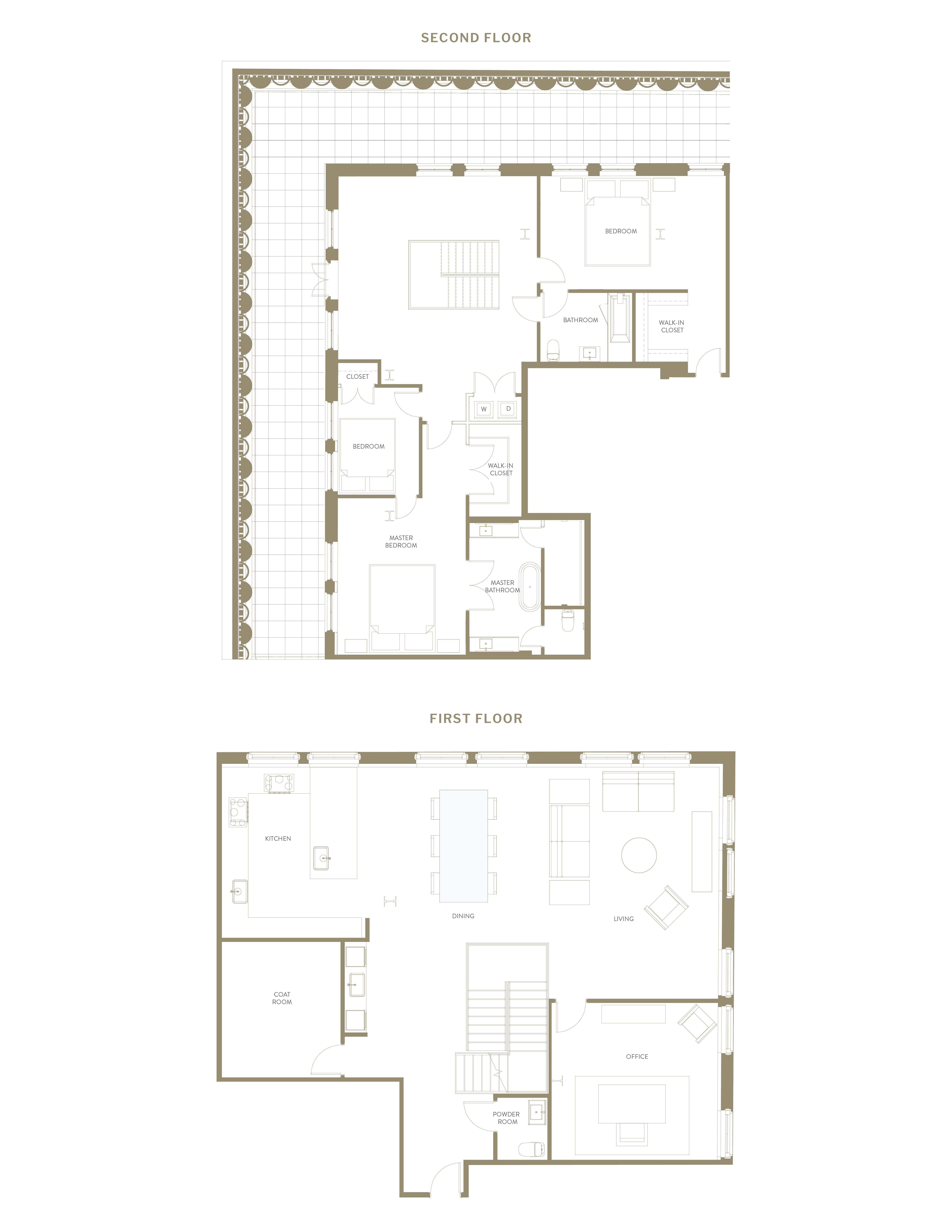 Floor plan for 4 beds, 3 baths, 4400 sqft