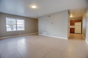 Abilene apartment for rent - A room with a window and a door.