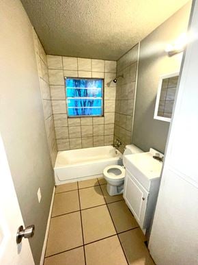Abilene house for rent - a bathroom with a toilet and a tub and a sink