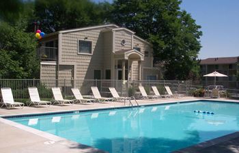 Heated pool with sundeck