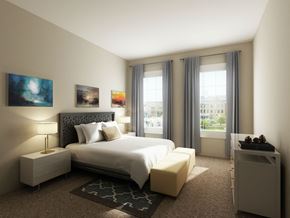 Frederick apartment for rent - Bedroom With Plenty Of Natural Lights at Village Center Apartments at Wormans Mill, Frederick, 21701
