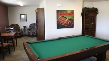 Idaho Falls apartment for rent - a living room with a pool table