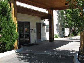Caldwell apartment for rent - a building with a covered porch and a door