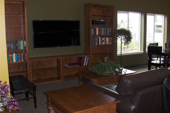 Nampa apartment for rent - a living room with a couch and a television