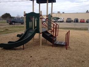 Caldwell apartment for rent - a playground with a slide and a swing set