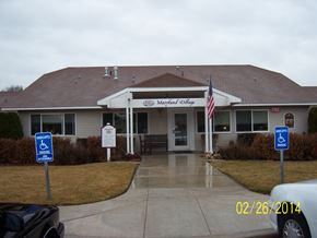 Nampa apartment for rent - a view of the municipal civic center building