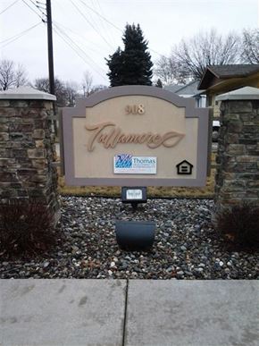 Lewiston apartment for rent - a sign that is in front of a house