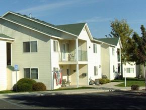 Lewiston apartment for rent - a row of houses with a street in front of them