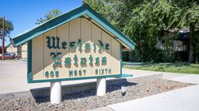 Weiser apartment for rent - the sign for the northeast city park