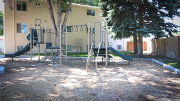Twin Falls apartment for rent - the playground is in the back yard of the house