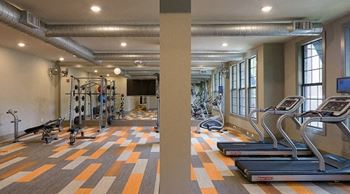 Echo at north pointe apartments fitness center