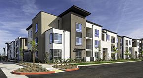 Fresno apartment for rent - Exterior Photo of The Row Apartment Homes