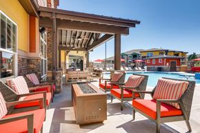 Castle Rock apartment for rent - Outdoor Patio at Auburn Brook, Castle Rock, CO