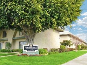 Anaheim apartment for rent - property sign