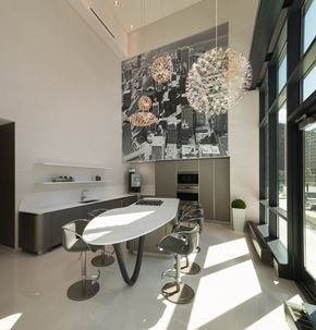 Chicago apartment for rent - Cooks kitchen at 73 East Lake, Illinois, 60601