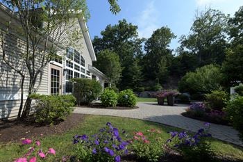 Property surrounded by greenery and plant