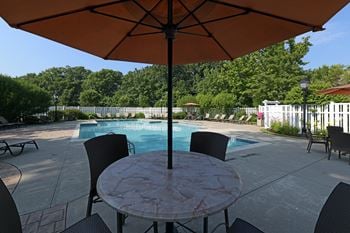 Swimming pool with sundeck
