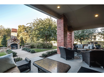 Outside terrace