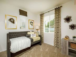 Chula Vista apartment for rent - 2nd Bedroom with two windows with blinds included and plenty of space to store twin bed