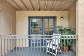 Private balcony
