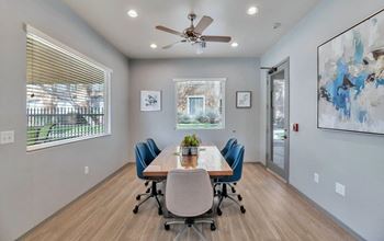 Business center with conference room & printing services
