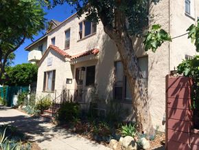 Los Angeles apartment for rent - A house with a tree in front of it.