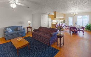 Open floor plan*