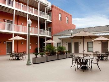 Community courtyard