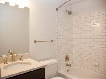Metro subway backsplash tile in kitchens and bathrooms