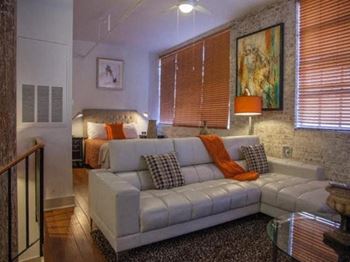 Gorgeous exposed brick accents*