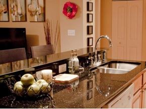 Jackson apartment for rent - a kitchen with a sink and a counter top