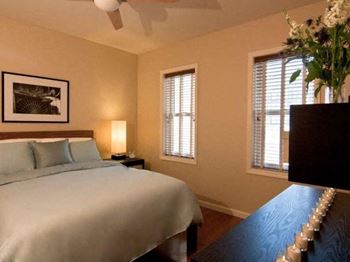 Unique living and bedroom spaces