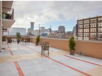 Community courtyard