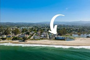 Santa Cruz apartment for rent - A beachfront community with a clear blue sky overhead.