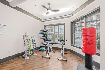 Yoga/flex studio with wellbeats