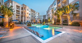 Resort-style pool 