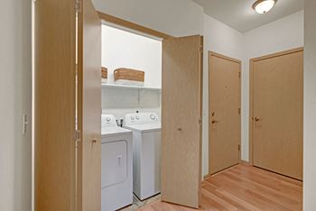 Full size washer and dryer
