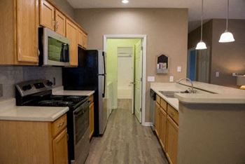 Optional granite countertops*