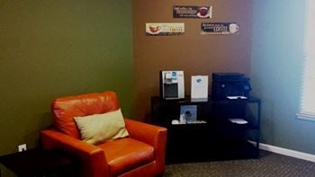 Business center with ipads, fax & copier