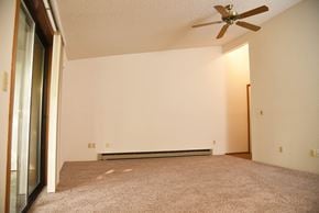 Spokane apartment for rent - Carpeted Living Space at Parc Grand Apartments, Spokane, WA