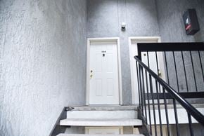 Spokane apartment for rent - Staircase at Parc Grand Apartments, Washington