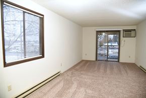 Spokane apartment for rent - Carpeted Living Area at Napa Apartments, Washington, 99207
