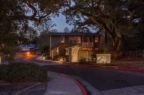 Scotts Valley apartment for rent - Evening View of Property Entrance