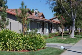 Los Gatos apartment for rent - a row of houses on a street