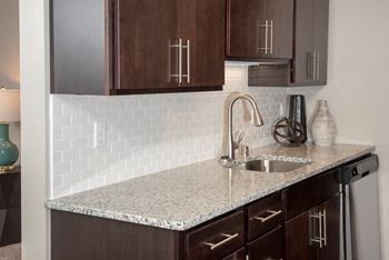 New counter tops and cabinets